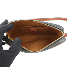 将图像加载到图库查看器中，CELINE Triomphe Mini Camera Shoulder Bag Tan/Multicolor10J582 PVC Leather
