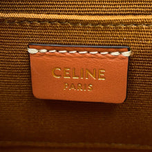将图像加载到图库查看器中，CELINE Triomphe Mini Camera Shoulder Bag Tan/Multicolor10J582 PVC Leather
