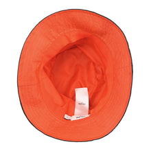 将图像加载到图库查看器中，CELINE Quilted Baguette Hat Size S Black/Orange2AUB0495M Nylon
