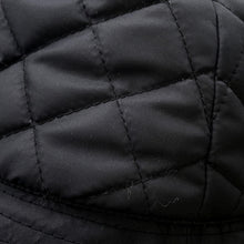 将图像加载到图库查看器中，CELINE Quilted Baguette Hat Size S Black/Orange2AUB0495M Nylon

