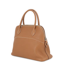 将图像加载到图库查看器中，HERMES Bolide Gold Taurillon Clemence Size 31
