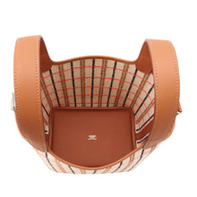 将图像加载到图库查看器中，HERMES Picotin Lock Blanket Gold/Ecru/Fauve/Rose Pop Toile H Swift Leather Size PM
