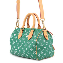 Load image into Gallery viewer, LOUIS VUITTON Speedy P9 Bandouliere VertM24423 Calf Leather Monogram Size 25
