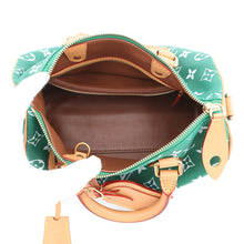 Load image into Gallery viewer, LOUIS VUITTON Speedy P9 Bandouliere VertM24423 Calf Leather Monogram Size 25

