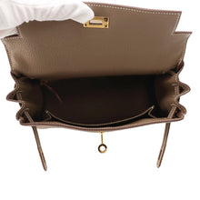 将图像加载到图库查看器中，HERMES Kelly Retourne Etoupe Togo Leather Size 25
