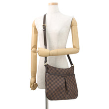 将图像加载到图库查看器中，LOUIS VUITTON Bloomsbury RedN42251 Damier Ebene Canvas Size PM
