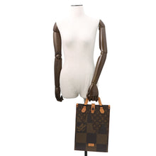 将图像加载到图库查看器中，LOUIS VUITTON Mini tote NoirN40355 Damier Ebene Canvas Giant Monogram
