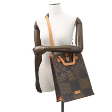 将图像加载到图库查看器中，LOUIS VUITTON Mini tote NoirN40355 Damier Ebene Canvas Giant Monogram
