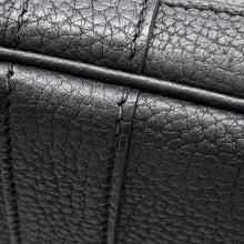 Load image into Gallery viewer, HERMES Garden Party Ardoise/Black Toile Military Negonda Leather Size TPM
