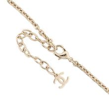 Load image into Gallery viewer, CHANEL Flower Motif Faux Pearl NecklaceABE962 Gold Plated Faux Pearl Rhinestone
