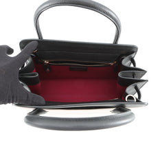 Load image into Gallery viewer, BVLGARI BVLGARI Alba Handbag White/Black Leather
