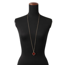 将图像加载到图库查看器中，Van Cleef &amp; Arpels Magic Alhambra Long Necklace 1 MotifVCARO49N00 18K Yellow Gold
