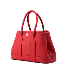 将图像加载到图库查看器中，HERMES Neo Garden Rouge Ladue Negonda Leather
