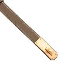 Load image into Gallery viewer, HERMES Kelly belt Etoupe Epsom
