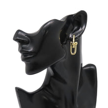Load image into Gallery viewer, TIFFANY&amp;Co. Hardware Link Earrings Size Large68533643 18K Yellow Gold
