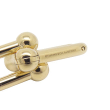 Load image into Gallery viewer, TIFFANY&amp;Co. Hardware Link Earrings Size Large68533643 18K Yellow Gold
