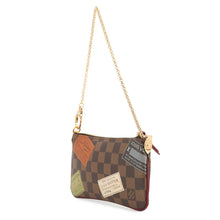 Load image into Gallery viewer, LOUIS VUITTON Pochette・Milla Label Collection RedN63080 Damier Ebene Canvas Size MM
