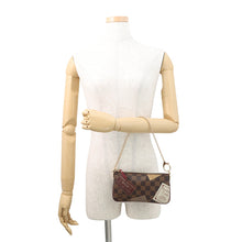 Load image into Gallery viewer, LOUIS VUITTON Pochette・Milla Label Collection RedN63080 Damier Ebene Canvas Size MM
