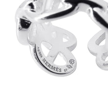 将图像加载到图库查看器中，HERMES Chaine d'Ancre Anchene Ring Size GM/51/#11 SV925
