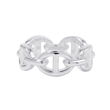 将图像加载到图库查看器中，HERMES Chaine d'Ancre Anchene Ring Size PM/52/#12 SV925
