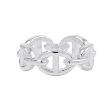将图像加载到图库查看器中，HERMES Chaine d'Ancre Anchene Ring Size PM/52/#12 SV925
