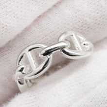 将图像加载到图库查看器中，HERMES Chaine d'Ancre Anchene Ring Size PM/52/#12 SV925
