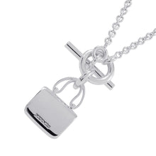 将图像加载到图库查看器中，HERMES Amulette Constance Necklace SV925
