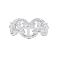 将图像加载到图库查看器中，HERMES Chaine d'Ancre Anchene Ring Size PM/51/#11 SV925
