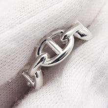 将图像加载到图库查看器中，HERMES Chaine d'Ancre Anchene Ring Size PM/51/#11 SV925
