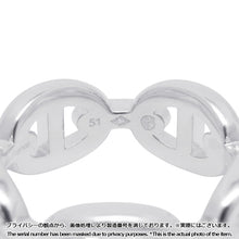 将图像加载到图库查看器中，HERMES Chaine d'Ancre Anchene Ring Size PM/51/#11 SV925
