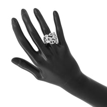 将图像加载到图库查看器中，HERMES Chaine d'Ancre Anchene Ring Size GM/54/#14 SV925
