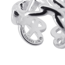 将图像加载到图库查看器中，HERMES Chaine d'Ancre Anchene Ring Size GM/54/#14 SV925
