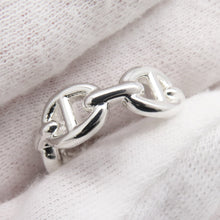 将图像加载到图库查看器中，HERMES Chaine d'Ancre Anchene Ring Size PM/51/#11 SV925
