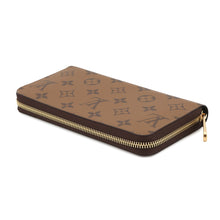 Load image into Gallery viewer, LOUIS VUITTON Zippy Wallet NoirM82444 Monogram Reverse Canvas

