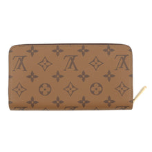 Load image into Gallery viewer, LOUIS VUITTON Zippy Wallet NoirM82444 Monogram Reverse Canvas
