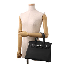 将图像加载到图库查看器中，HERMES Birkin Black Togo Leather Size 30
