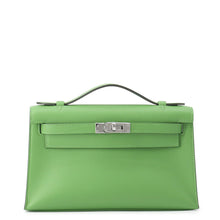 Load image into Gallery viewer, HERMES PochetteKelly Vert Yucca Swift Leather
