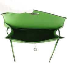 Load image into Gallery viewer, HERMES PochetteKelly Vert Yucca Swift Leather
