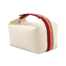 将图像加载到图库查看器中，HERMES Bride A Black H Pavilion Natural Canvas Size GM
