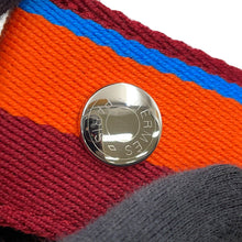 将图像加载到图库查看器中，HERMES Bride A Black H Pavilion Natural Canvas Size GM
