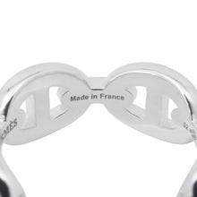 将图像加载到图库查看器中，HERMES Chaine d'Ancre Anchene Ring Size PM/52/#12 SV925

