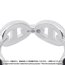 将图像加载到图库查看器中，HERMES Chaine d'Ancre Anchene Ring Size PM/52/#12 SV925
