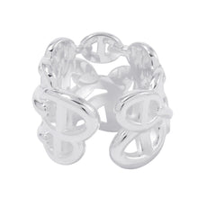Load image into Gallery viewer, HERMES Chaine d'Ancre Anchene Ring Size GM/53/#13 SV925

