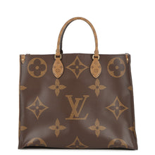将图像加载到图库查看器中，LOUIS VUITTON Onthego RedM44576 Monogram Monogram Reverse Canvas Monogram Giant Size GM
