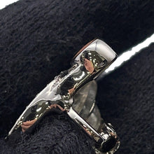 将图像加载到图库查看器中，CHANEL CC Logo Rhinestone Heart EarringsABF526 Metal Rhinestone
