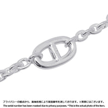 将图像加载到图库查看器中，HERMES Chaine d'Ancre Farandole Necklace Size 160 SV925
