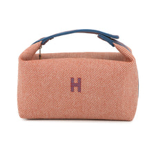 将图像加载到图库查看器中，HERMES Brid a Black tomet Canvas Size GM
