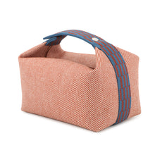 将图像加载到图库查看器中，HERMES Brid a Black tomet Canvas Size GM
