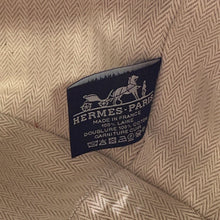 将图像加载到图库查看器中，HERMES Brid a Black tomet Canvas Size GM
