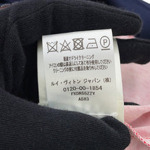 将图像加载到图库查看器中，LOUIS VUITTON Game On Asymmetrical Baby Doll Dress Size S Red/Navy/Multicolor Cotton Nylon Polyurethane
